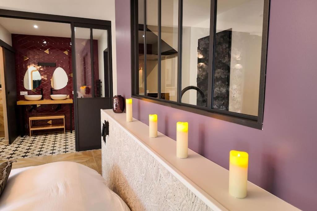 Les Suites Du Payre - Suite Passion Talmont-Saint-Hilaire Luaran gambar